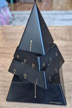 Vintage Quartz Piramide klok., Ophalen of Verzenden