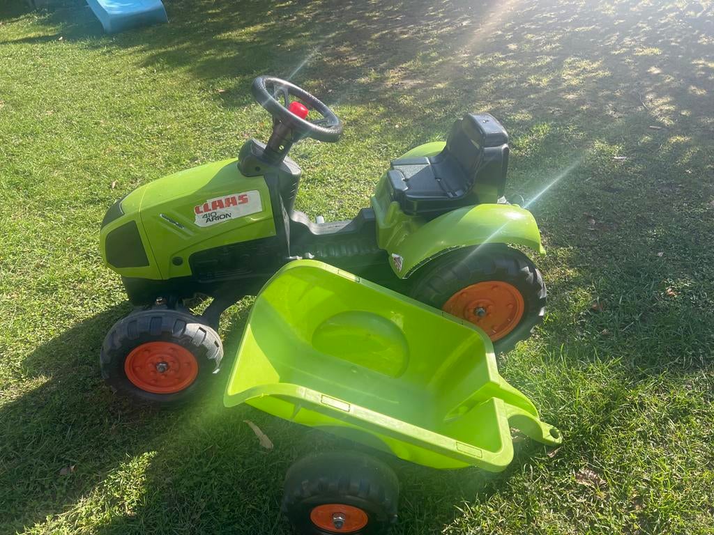 Claas Trapauto met Aanhanger, Ophalen, Zo goed als nieuw, Trapvoertuig