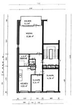 portiekflat te huur in Buitenveldert, 63 m², Direct bij eigenaar, 3 kamers, Appartement