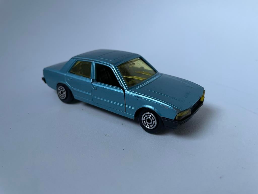 model Peugeot 505 sedan, blauw, Norev Jetcar, 1/43, Hobby en Vrije tijd, Ophalen of Verzenden, Gebruikt, Auto, Norev