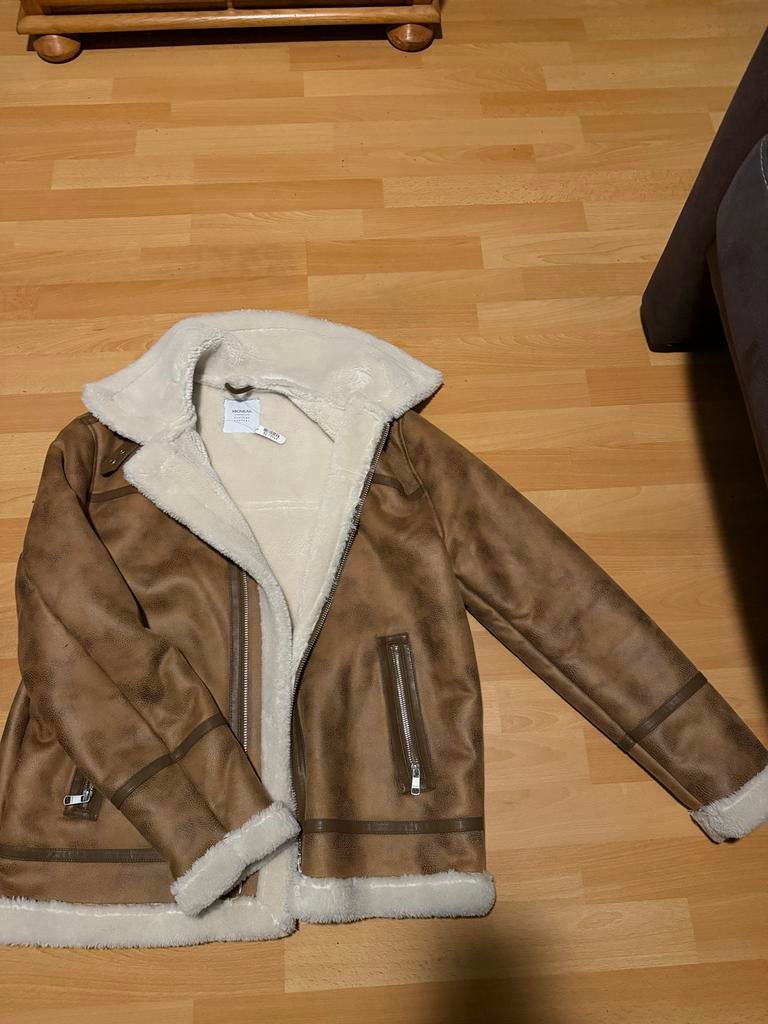 Piloten jas McNeal maat M, Ophalen of Verzenden, Zo goed als nieuw, Bruin