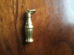 Gouden bedel/hanger Coca Cola flesje, Ophalen of Verzenden, Zo goed als nieuw, Overige merken