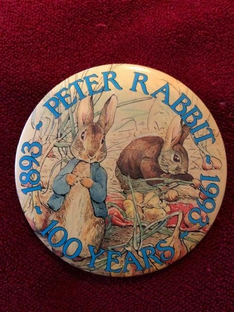 Beatrix Potter Peter Rabbit en Banjamin Bunny Konijn Spiegel, Ophalen of Verzenden, Nieuw, Dier