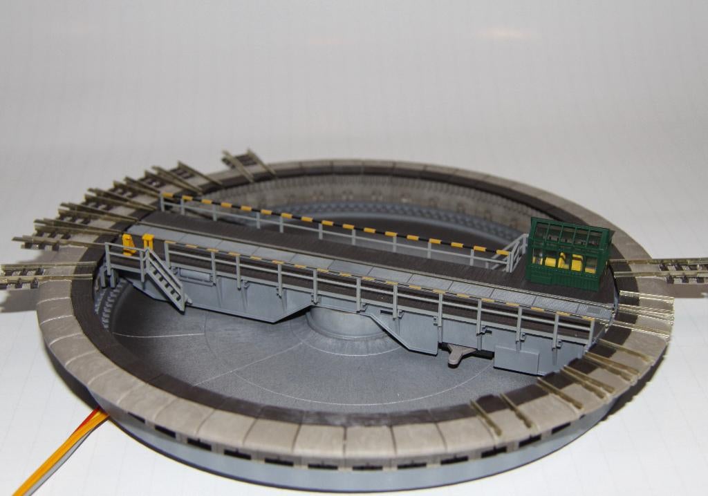 Fleischmann 9152 +9153 Draaischijf N, OVP, getest,, Hobby en Vrije tijd, Modeltreinen | N-Spoor, Gelijkstroom, Fleischmann, Overige typen