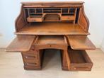 Antiek eiken rolluikbureau uit Antwerpen, van begin 20e eeuw, Ophalen