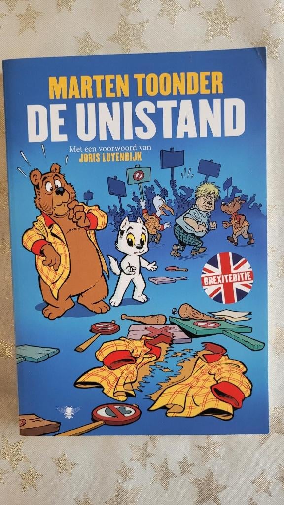 Marten Toonder: De Unistand (Brexit-editie), Boeken, Eén stripboek, Ophalen of Verzenden, Zo goed als nieuw