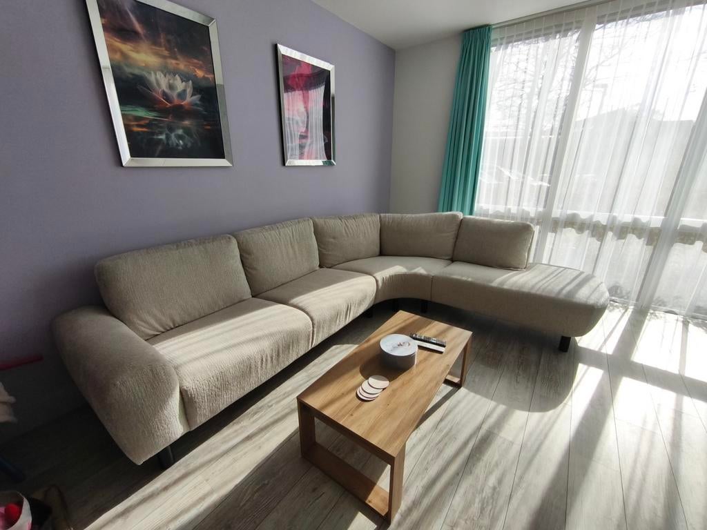 Hoek loungebank 3delen, Ophalen