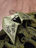 Mooie western showblouse showvest, groen glitter nature, Ophalen of Verzenden, Western