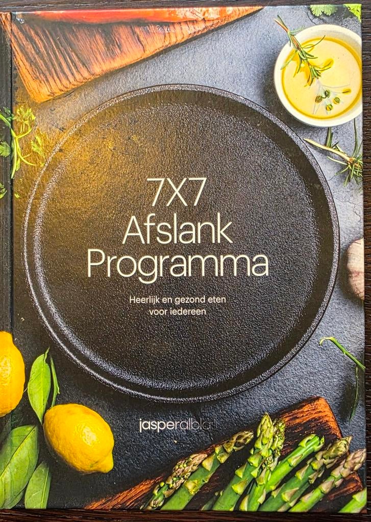 Jasper Alblas - Het 7x7 Afslank Programma, Boeken, Ophalen of Verzenden, Zo goed als nieuw, Jasper Alblas