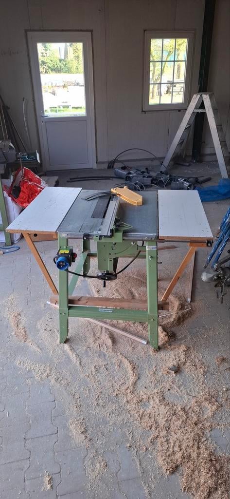 Elektra Beckum zaagtafel/zaagmachine in zeer goede staat., Ophalen, Gebruikt, Cirkelzaag, Onbekend