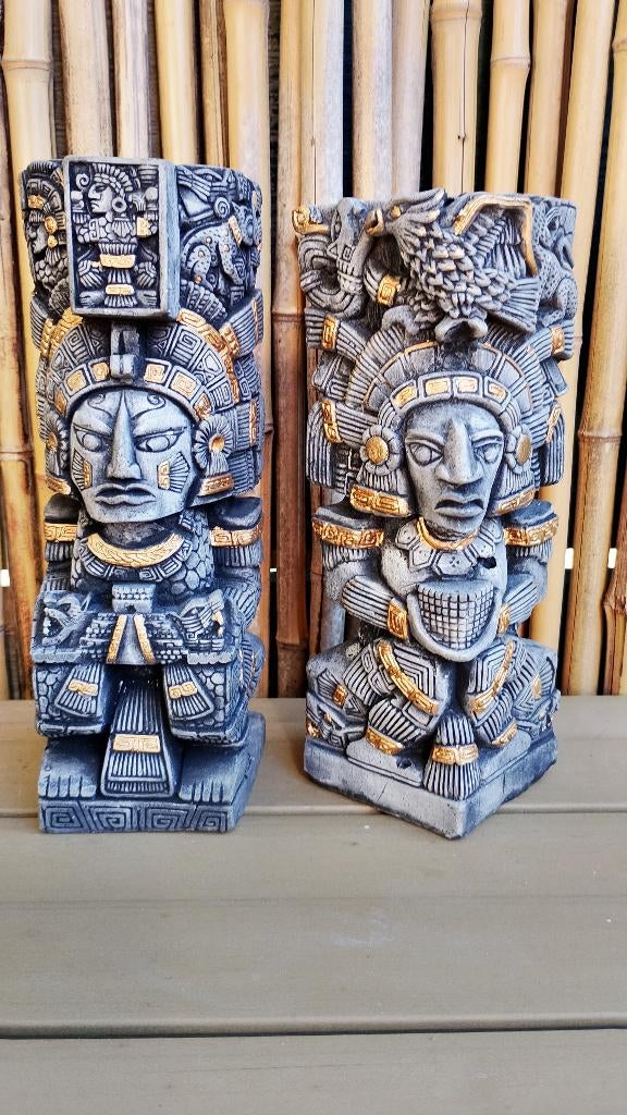 Mexicaanse Azteken Maya sculpturen (steen), Ophalen