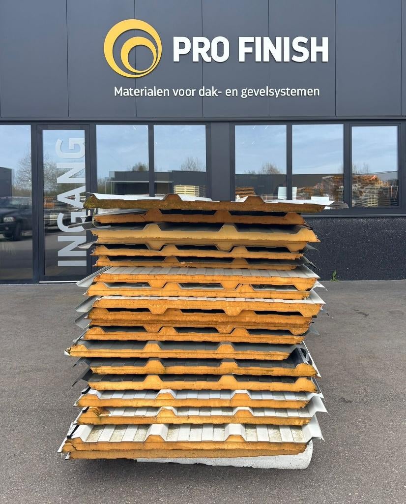 C-keus Dakpanelen 40mm dakplaten. Diverse kleuren, Doe-het-zelf en Verbouw, Platen en Panelen, Ophalen, Gebruikt, Overige materialen