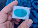 A kwaliteit Iraanse turkoois cabochon, Ophalen of Verzenden, Zo goed als nieuw