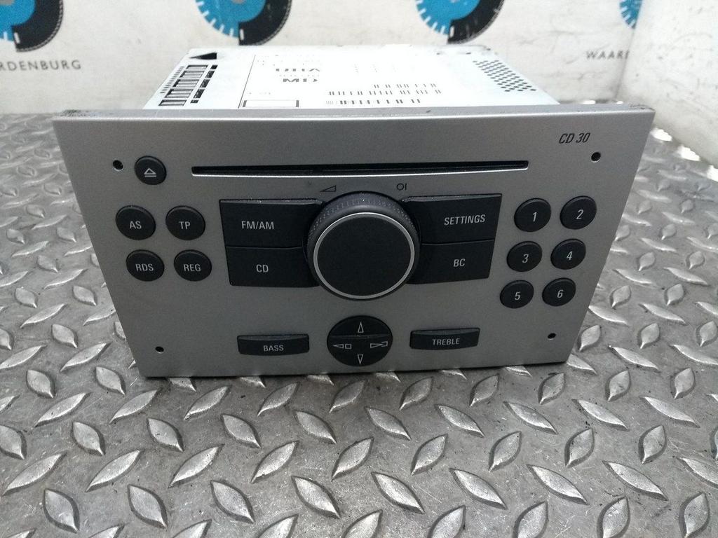 OPEL CORSA 1.2-16V SILVERLINE RADIO 2006, Auto-onderdelen, Overige Auto-onderdelen, Gebruikt, ARN erkend, Stiba lid, Erkend duurzaam