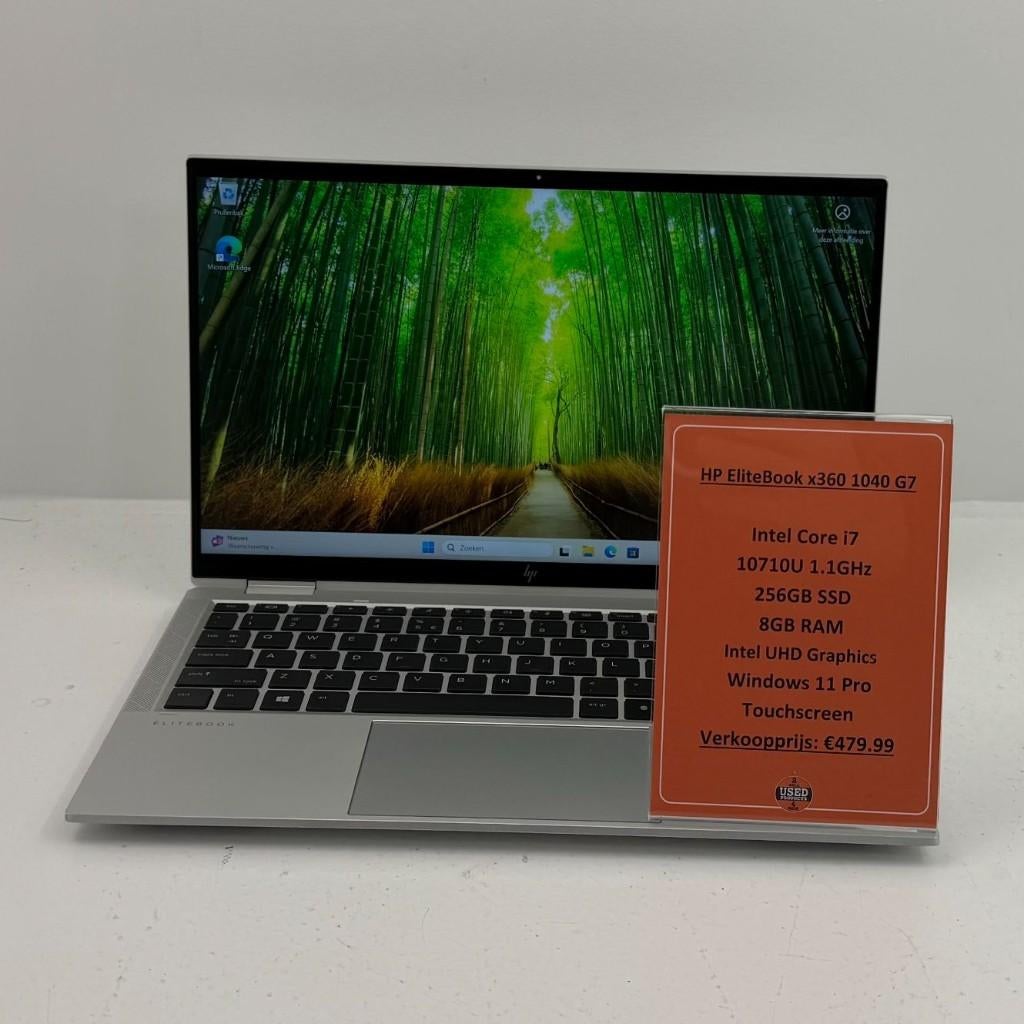 HP EliteBook x360 1040 G7 Laptop | i5 8GB RAM 256GB SSD, Computers en Software, Windows Laptops, 256 GB, 2 tot 3 Ghz, Toulonselaan 72