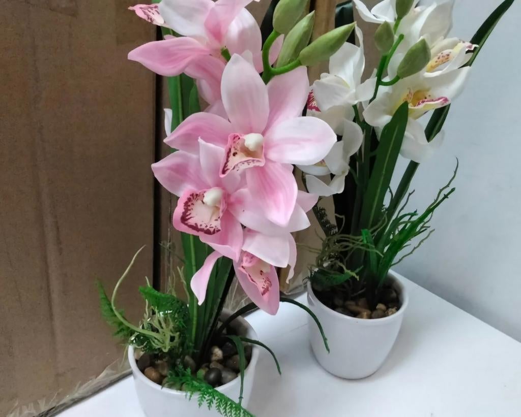 Real touch levensechte kunst orchidee, diverse kleuren, Huis en Inrichting, Ophalen of Verzenden