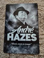 Andre hazes bloed zweet en tranen reclamebord, Ophalen of Verzenden, Nieuw, Reclamebord