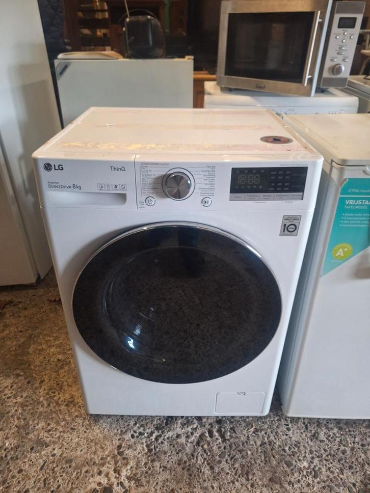 LG wasmachine ThinQ LG, Witgoed en Apparatuur, Wasmachines, Gebruikt, Voorlader, 6 tot 8 kg, 85 tot 90 cm, 1200 tot 1600 toeren