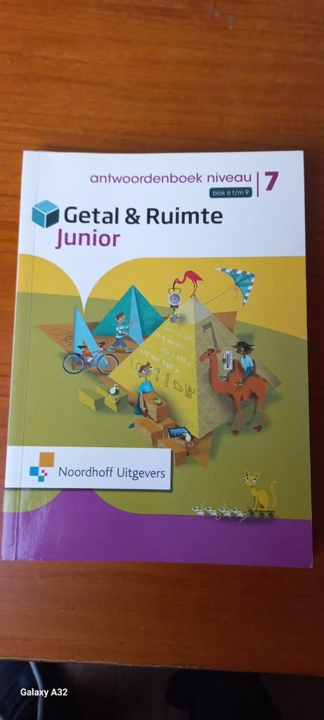 Antwoordenboek Getal & Ruimte Junior Niveau 7, Onbekend, Wiskunde A, Nieuw, Ophalen of Verzenden
