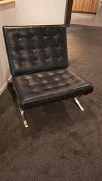 Mooie zgan design fauteuil echt leer, Ophalen of Verzenden, Minder dan 75 cm, 50 tot 75 cm