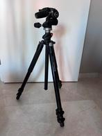 Manfrotto statief MK055XPRO met gearhead, Ophalen of Verzenden, Zo goed als nieuw, Driepoot
