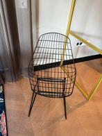 pastoe wire stoel, Zwart, Ophalen of Verzenden, Zo goed als nieuw, Metaal
