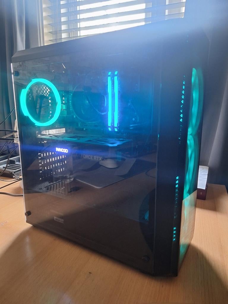 Krachtige Gaming PC – Ryzen 5 5600X / RTX 3060 / 32GB RAM, Ophalen, 32 GB, Zelf gebouwde pc, AMD Ryzen 5
