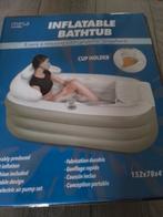 Opblaasbaar ligbad, Ophalen, Nieuw