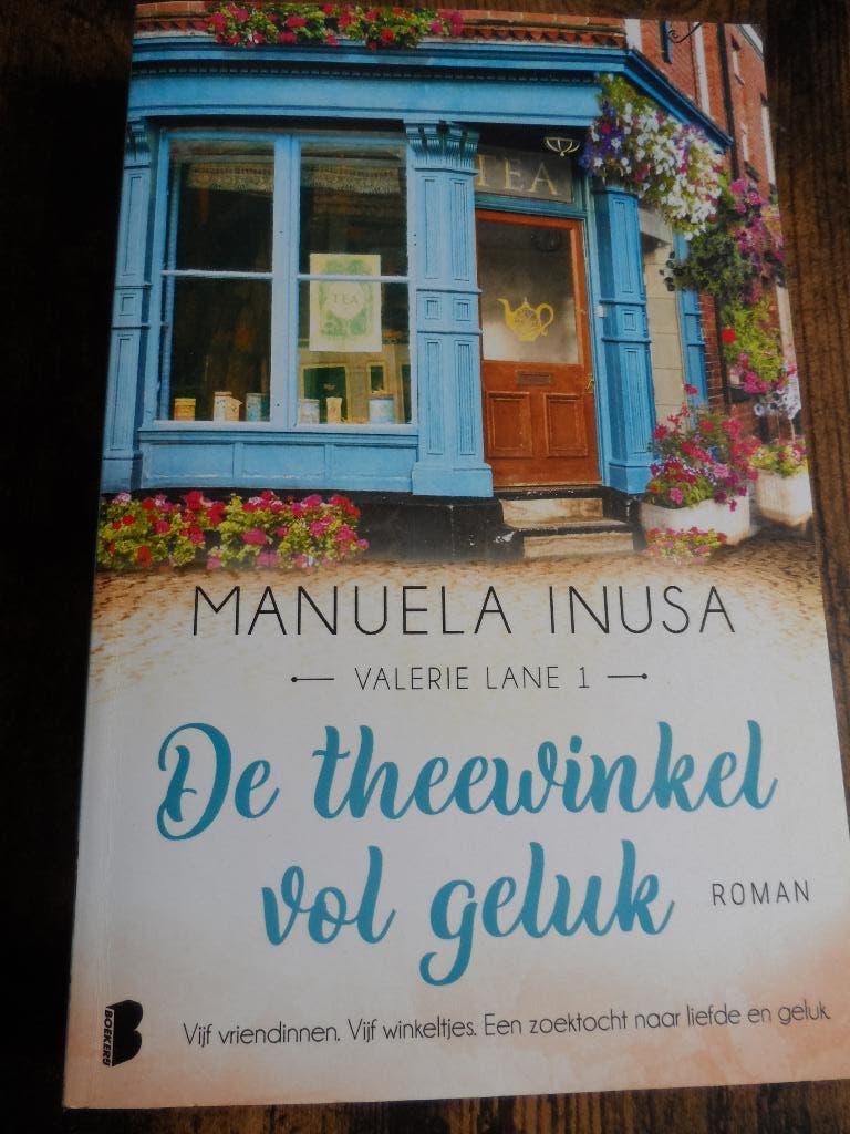 Manuela Inusa - De theewinkel vol geluk, Boeken, Romans, Zo goed als nieuw, Ophalen of Verzenden
