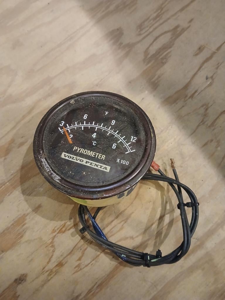 Pyrometer / uitlaat temperatuur meter o.a. Volvo Penta, Ophalen of Verzenden