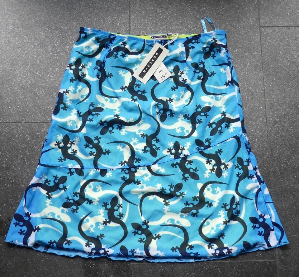Pescara rokje blauw salamanders damesrok maat M, Maat 38/40 (M), Blauw, Pescara, Nieuw