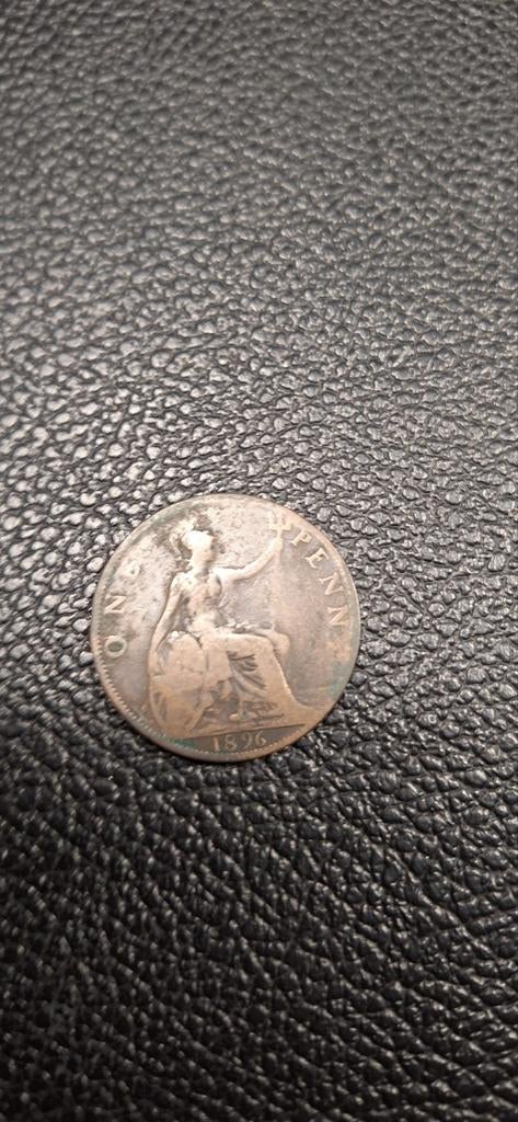 Great-Britain one penny 1896, Postzegels en Munten, Ophalen of Verzenden, Overige landen