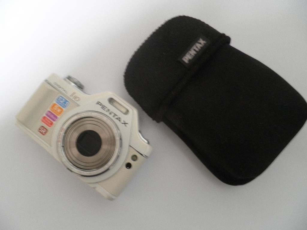 pentax dig.i-10 met tas, Audio, Tv en Foto, Fotocamera's Digitaal, 12 Megapixel, Compact, Ophalen of Verzenden, Zo goed als nieuw
