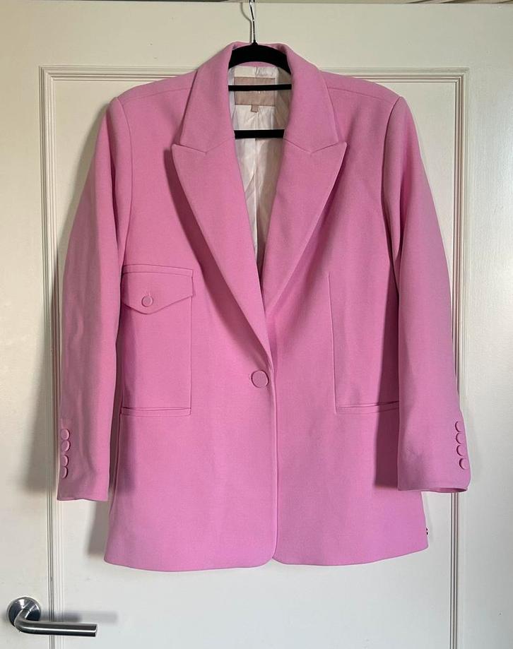 Fresh Pink, Roze JoshV, Josh V Mimi Blazer in maat M., Kleding | Dames, Jasjes, Kostuums en Pakken, Nieuw, Jasje, Maat 38/40 (M)