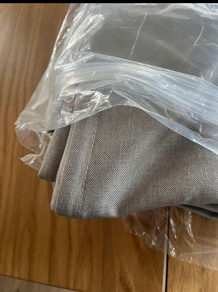 Vervangende hoes voor FÄRLÖV bank en voetenbank - Linnen loo, Ophalen, Rechte bank, Stof, Driepersoons