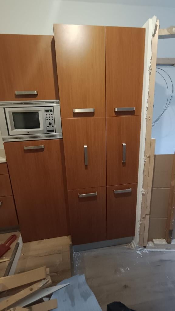 GRATIS Apothekerskast keukenkast, Ophalen, Gebruikt, Bruin, 200 cm of meer