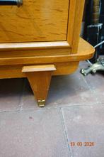 Vintage franse ladenkast, Ophalen, Gebruikt, Teakhout, 50 tot 100 cm