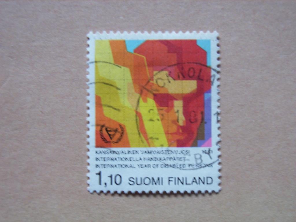 BK2  Finland 888, Ophalen of Verzenden, Finland, Gestempeld