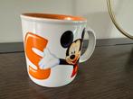 Nieuwe Disneyland mok letter S Mickey Mouse Disney, Keramiek, Nieuw, Ophalen of Verzenden, Overige stijlen