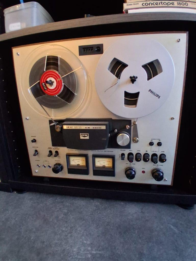 akai GX-230D TAPEDECK, Audio, Tv en Foto, Bandrecorders, Ophalen, Bandrecorder