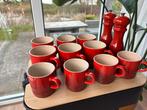 Le Creuset mokken en peper- en zoutmolen - Zo goed als nieuw, Huis en Inrichting, Keuken | Servies, Keramiek, Ophalen of Verzenden