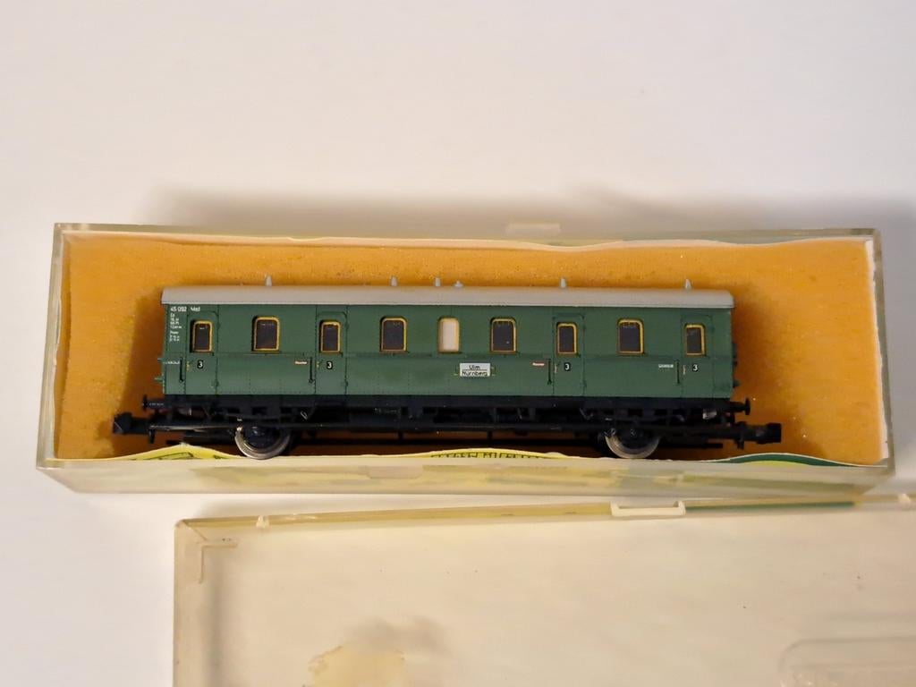 Minitrix rijtuig, art. 3059, Hobby en Vrije tijd, Modeltreinen | N-Spoor, Gelijkstroom, Trix, Wagon, Ophalen of Verzenden