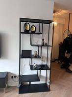 Zwarte vakkenkast, Ophalen, Met plank(en), Gebruikt, 200 cm of meer