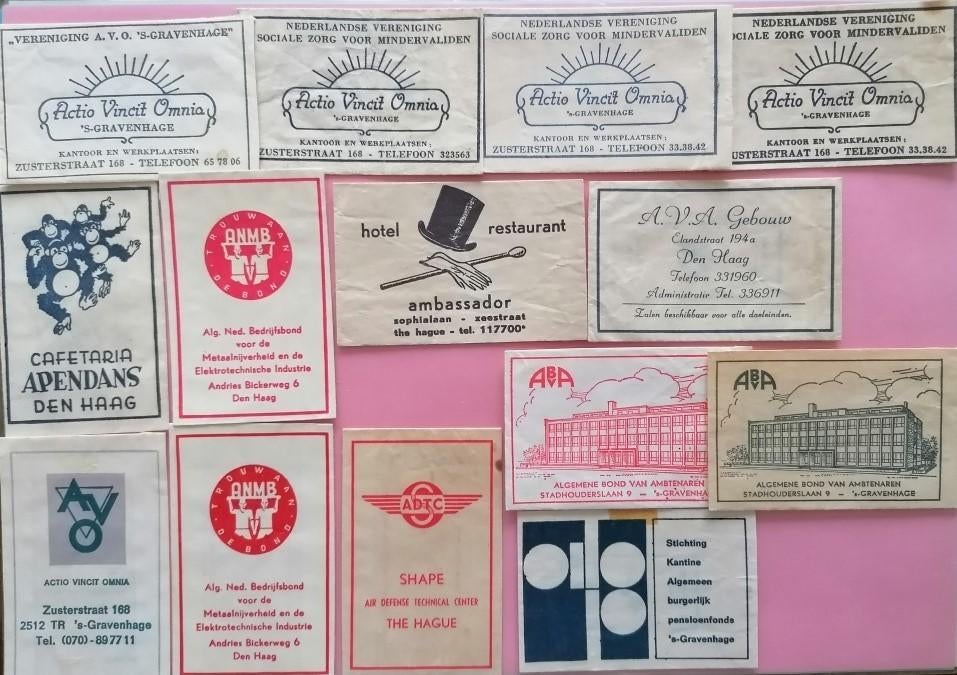 Den Haag gesorteerd op A 850, Verzamelen, Verzenden