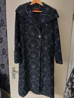 Dames wollen lange winterjas, mantel jas, maat 38/M, Ophalen of Verzenden, Zo goed als nieuw, Maat 38/40 (M), Zwart