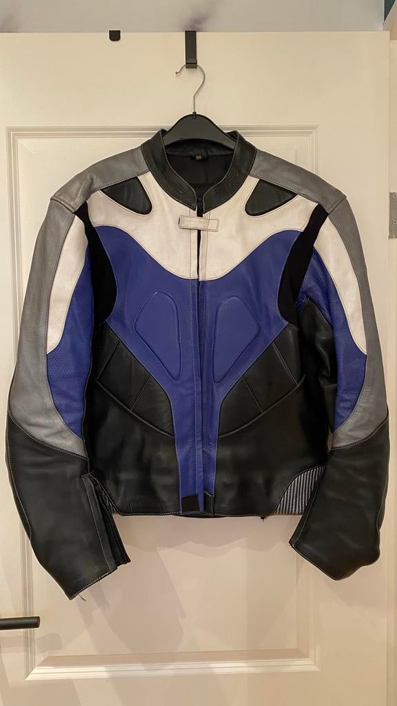 DIFI leren motorpak - broek (52) + jas (56), Motoren, Kleding | Motorkleding, Overige merken, Ophalen of Verzenden, Tweedehands