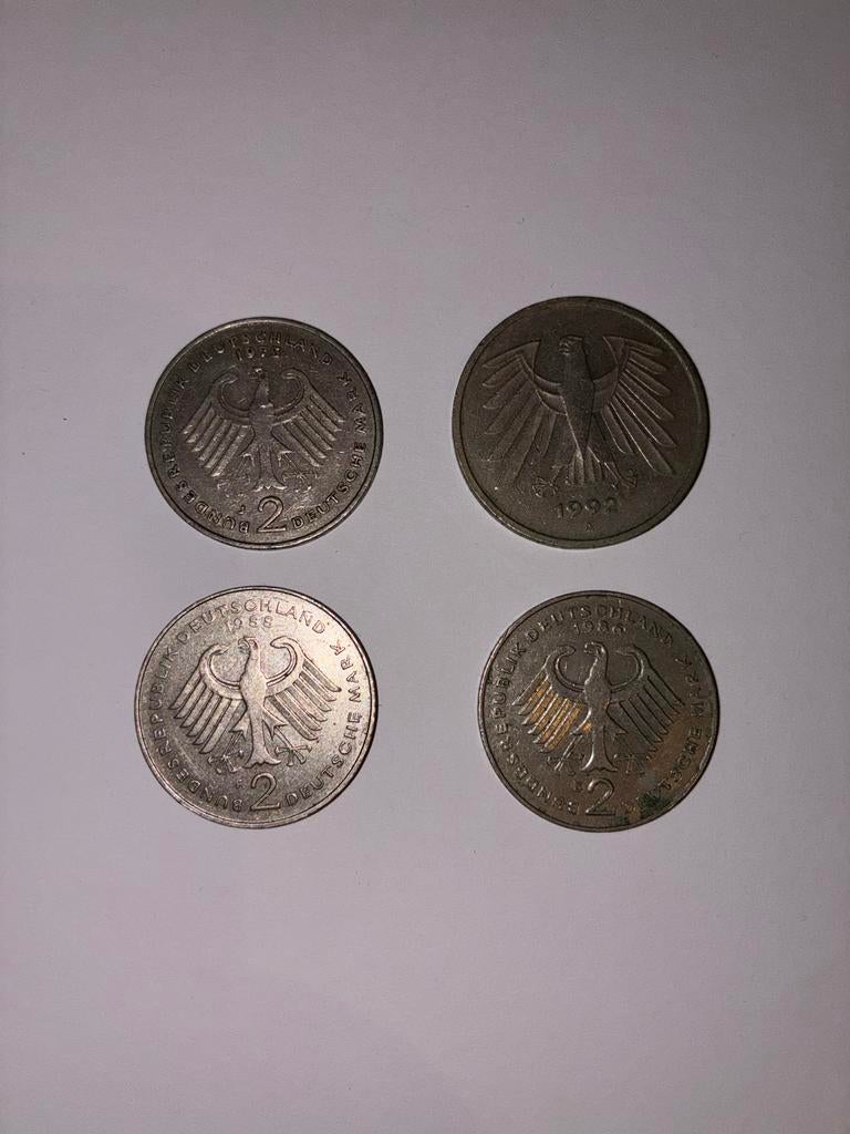 Duitse mark munten, Postzegels en Munten, Munten | Europa | Niet-Euromunten, Ophalen, Duitsland, Losse munt