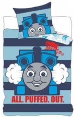 Thomas de Trein Dekbedovertrek 140 x 200 cm - Katoen, Blauw, Dekbedovertrek, Nieuw, Ophalen of Verzenden