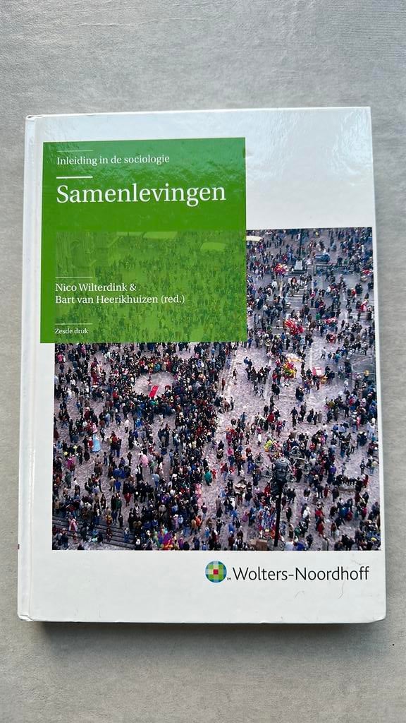 Samenlevingen, Boeken, Ophalen of Verzenden, Gelezen, Overige niveaus, Nederlands