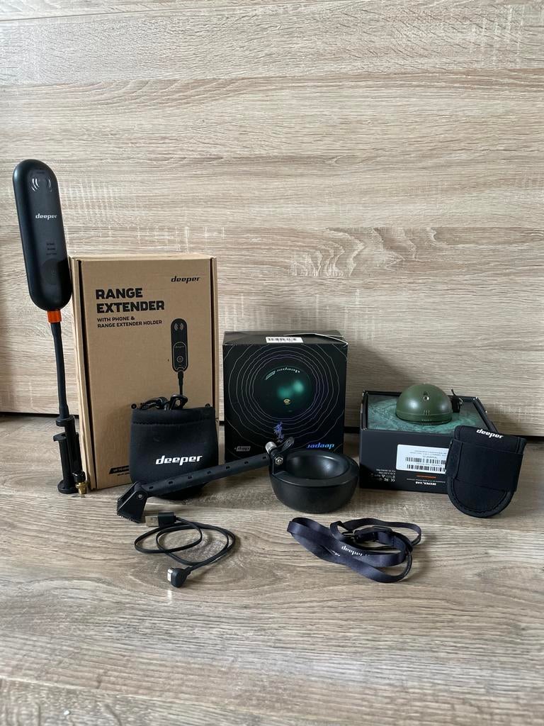 Deeper Range Extender en Deeper smart sonar chirp+, Ophalen of Verzenden, Zo goed als nieuw, Overige typen